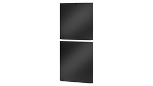 Dzielony panel boczny do szafy Easy Rack, 48U, 1 m, Czarny