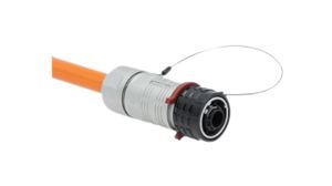 Connector with Interlock, A Coded, Red, Fiche, 1 Contacts, 70 ... 70mm², 250A