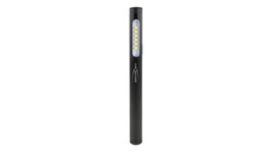 Pen Torch, LED, 2x AAA, 130lm, 16m, IP20 / IK07, Black