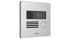 Video Door Intercom, Fixed, 1/2.7" CMOS, 140°, 2592 x 1944, 5m, Silver / Black
