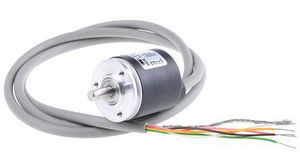 BDK Series Optical Incremental Encoder, 500 ppr, HTL/Push Pull Signal, Solid Type, 5mm Shaft
