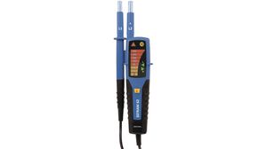 LED Voltage and Continuity Tester, IP64, LCD, Visual