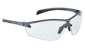 SILIUM+ Anti-Mist UV Safety Glasses, Clear Polycarbonate Lens, Vented