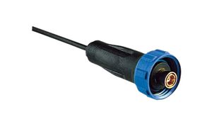 RF Cable Assembly, SMB Male Straight - Open End, 3m, Black