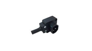 Power Entry Connector, Inlet, Type E, 10A, ø7.5mm