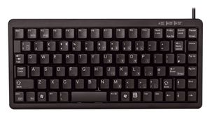 Keyboard, Compact, US English, QWERTY, USB / PS/2, Cable