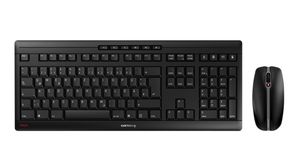 GS Approved Keyboard and Mouse, 2400dpi, STREAM, FR France, AZERTY, Wireless