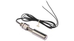 Cynergy3 SSF214 Series Horizontal Stainless Steel Float Switch, Float, 1m Cable, NO/NC, 300V ac Max, 300V dc Max