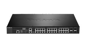 Ethernet Switch, RJ45 Ports 24, 10Gbps, Layer 3 Managed