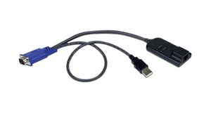 KVM Cable, RJ45/USB/VGA
