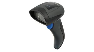 Barcode Scanner, QuickScan 2400, Cable, Handheld, 1D / 2D, Black