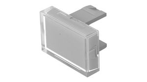 Switch Lens Rectangular Transparent Plastic EAO 01 Series