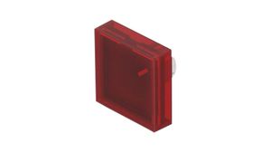 Lens Square Red Plastic EAO 61 Series