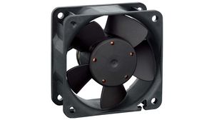 Axial Fan DC Sleeve 60x60x25mm 24V 6850min -1  54m³/h 3-Pin Stranded Wire