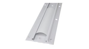 Wall Track, White, Suitable for Wall Mount Arms and CPU Holders, 863mm, White