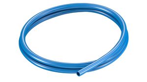 Food-Safe Tubing, 5.7mm, 8mm, Polyurethane, Blue, 50m