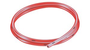 Hydrolysebestandige rør, 5.7mm, 8mm, Polyuretan, Semitransparent, 50m