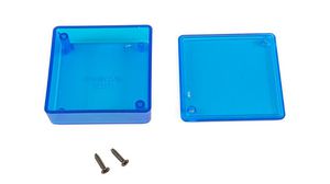 Kädessä pidettävä pienoismuovikotelo 1551 60x60x20mm Sininen ABS IP54