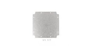 Innenplatte für Gehäuse der Serie 1556, Aluminium, 142 x 142mm, Silber