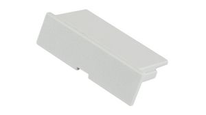 DIN Rail Enclosure Cover, Closed, 34.7mm, Polycarbonate / PPE / PS, Grey