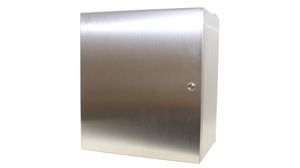 Type 4X Junction Box, 356x254x406mm, Stainless Steel, Grey