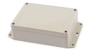 Flanged Enclosure RP 105x145x40mm Light Grey ABS IP65