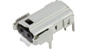 Ethernet Connector Male Right Angle, Ports - 1