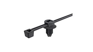 Cable Tie 202 x 4.6mm, Polyamide 6.6 HS, 225N, Black, Pack of 500 pieces