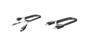 Cable Kit, DisplayPort Plug - DisplayPort Plug / USB-B Plug - USB-B Plug, 3m