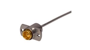 RF Connector, BMA, Beryllium Copper, Socket, Straight, 50Ohm, Soldering Terminal