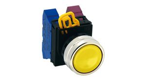 Pushbutton Switch Actuator Momentary Function Pushbutton Yellow IDEC YW Series