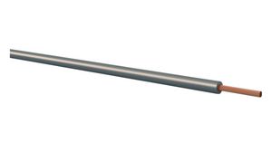 Litze PVC 0.25mm² Kupfer, blank Grau LiFY 100m