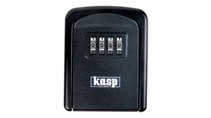 Combination Key Safe, Black, 75x94mm