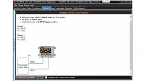 Compliancetestsoftware til oscilloskoper i Infiniium-serien, knudelåst, IEEE P802.3bj, 40GBASE-CR4/100GBASE-CR10