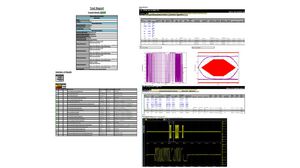 Conformiteitstestsoftware voor oscilloscopen van de Infiniium-serie, met knooppuntvergrendeling, USB 2.0