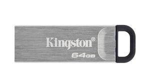 USB-Stick, DataTraveler Kyson, 64GB, USB 3.2, Silber