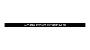 Feldbuskabel ASI Bus Kautschuk 1x2x1.5mm² Schwarz 50m
