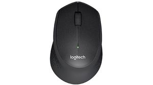 M330 3 Button Wireless Optical Mouse Black