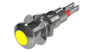 LED kontrolka Žlutá 8.1mm 2.1VDC 20mA