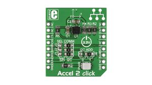 Accel 2 Click háromtengelyű gyorsulásmérő modul 3.3V