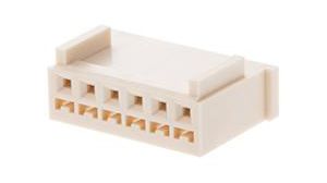 2.50mm Pitch Mini-Latch Wire-to-Wire and WTB Receptacle Housing with Guide Rails 12 Circuits