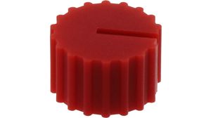 Rotary Knob 12mm Red With Indication Line NKK NR01 Series Rotary Switches