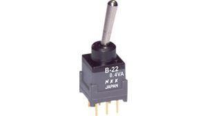 Subminiature Toggle Switch ON-ON 100 mA 2CO