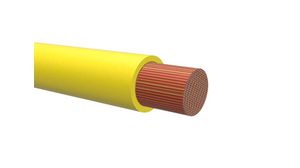 Flertrådet Kabel PVC 60V 1.5mm² Kobber Gul RKUB 10m