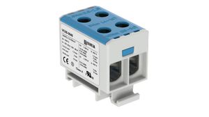 Insulated Universal Connector, Screw, 2 Poles, 1kV, 320A, 1.5 ... 50mm², Blue