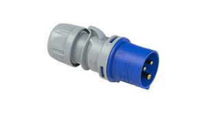 CEE Plug SHARK 3P 2.5mm² 16A IP44 230V Blue/White