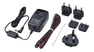 Power Adapter, Euro Type C (CEE 7/16) Plug, UK Type G (BS1363) Plug, US Type A Plug, 1.5m, 240V, WIO