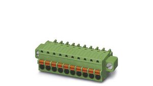 3.81mm Pitch 2 Way Pluggable Terminal Block, Plug, Cable Mount, Spring Cage Termination
