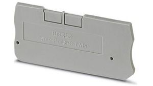 End plate, Grey, 54 x 24.3mm