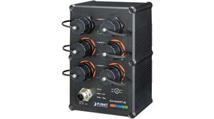 PoE Switch, Managed, 1Gbps, 144W, RJ45 Ports 6, PoE Ports 4